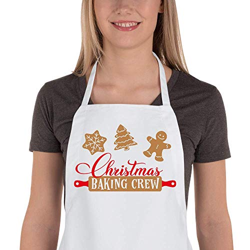 Christmas Baking Apron with 2 Pockets L810