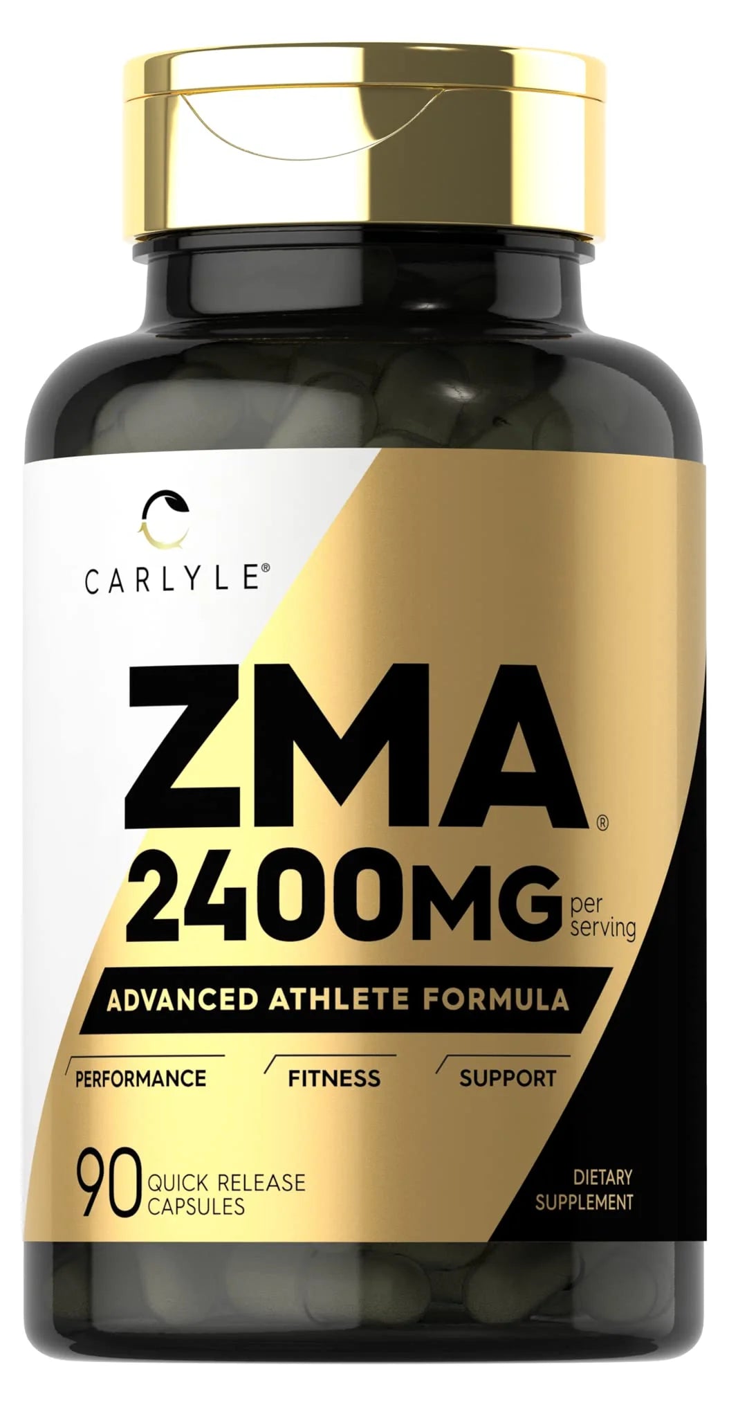 ZMA Supplement 2400mg 90 Count Non-GMO Gluten Free Z922