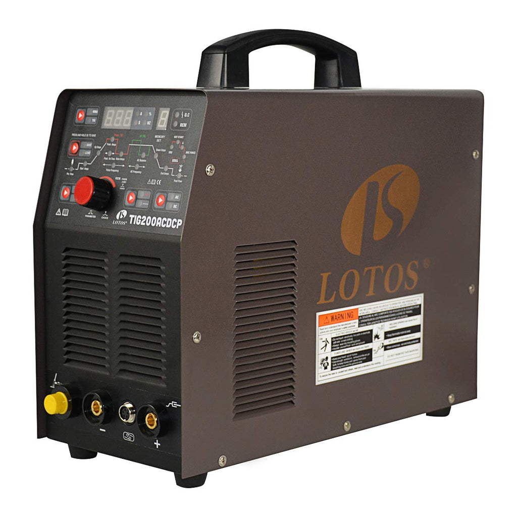200A AC/DC Pulse TIG/Stick ARC Welder with Digital Control S936874