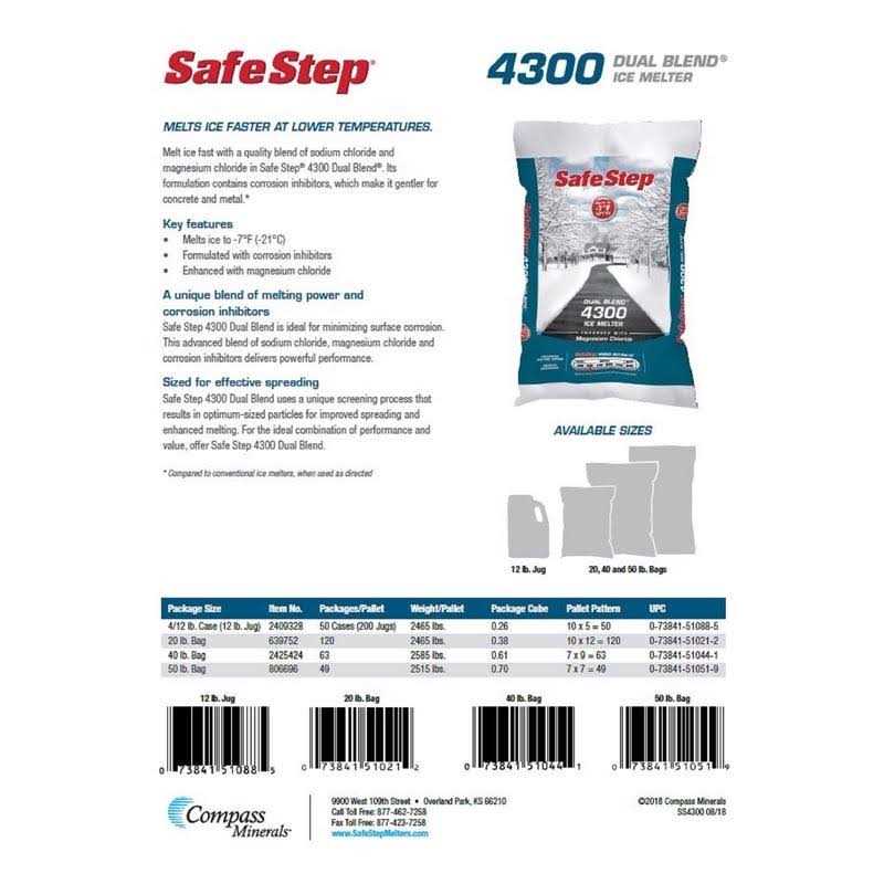 Dual-Blend Ice Melter Q552
