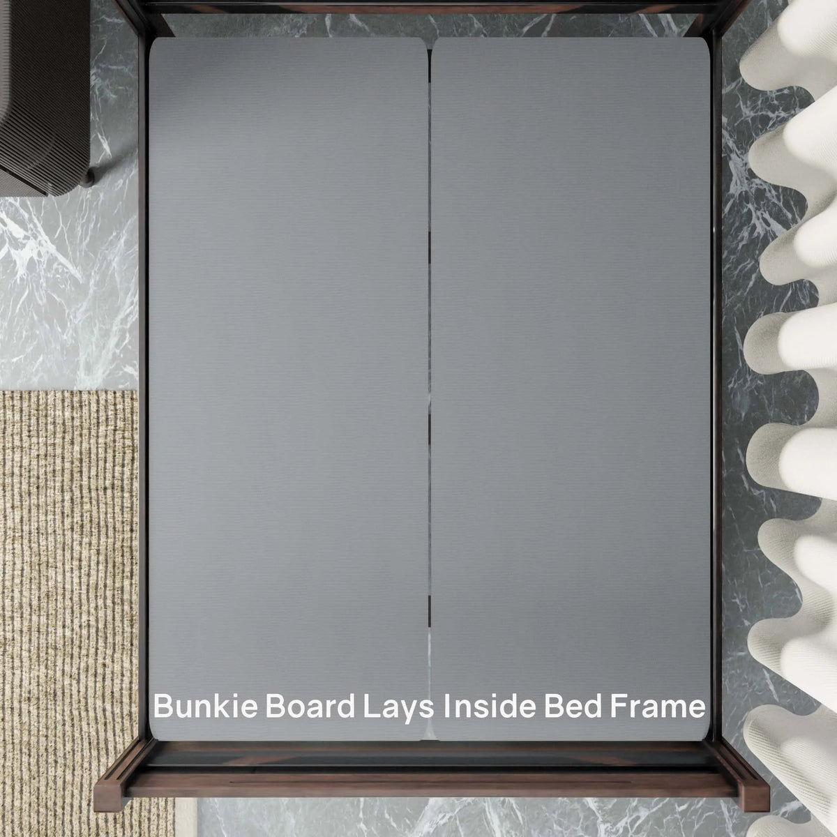 1.5 Split Wooden Bunkie Board O583