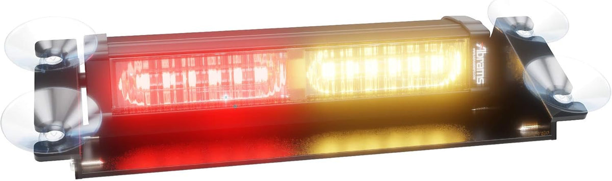 36W 12 LED Windshield Strobe Warning Light Bar V35936