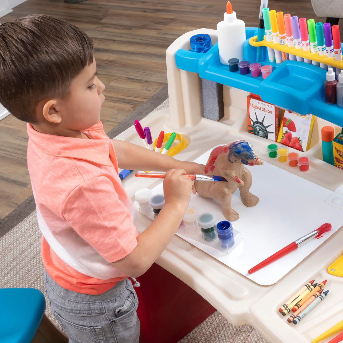 Plastic Kids Activity Center and Table A22188