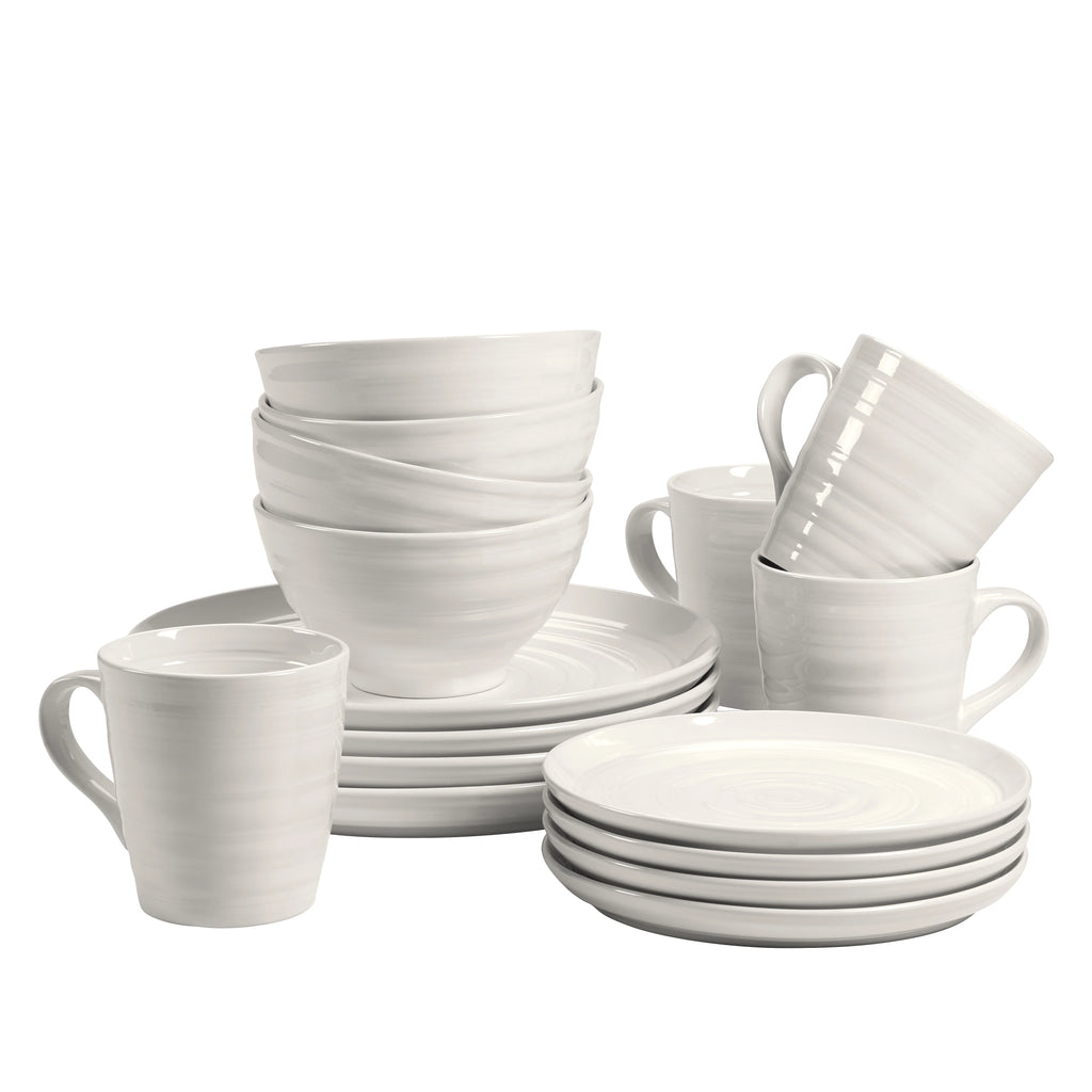 16-Piece White Dinnerware Set H51381