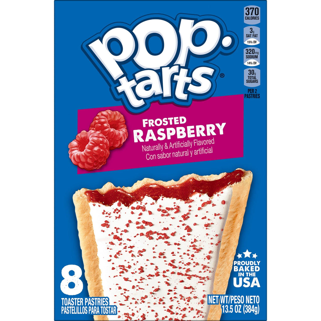Frosted Raspberry Toaster Pastries (Pack of 32) L261057