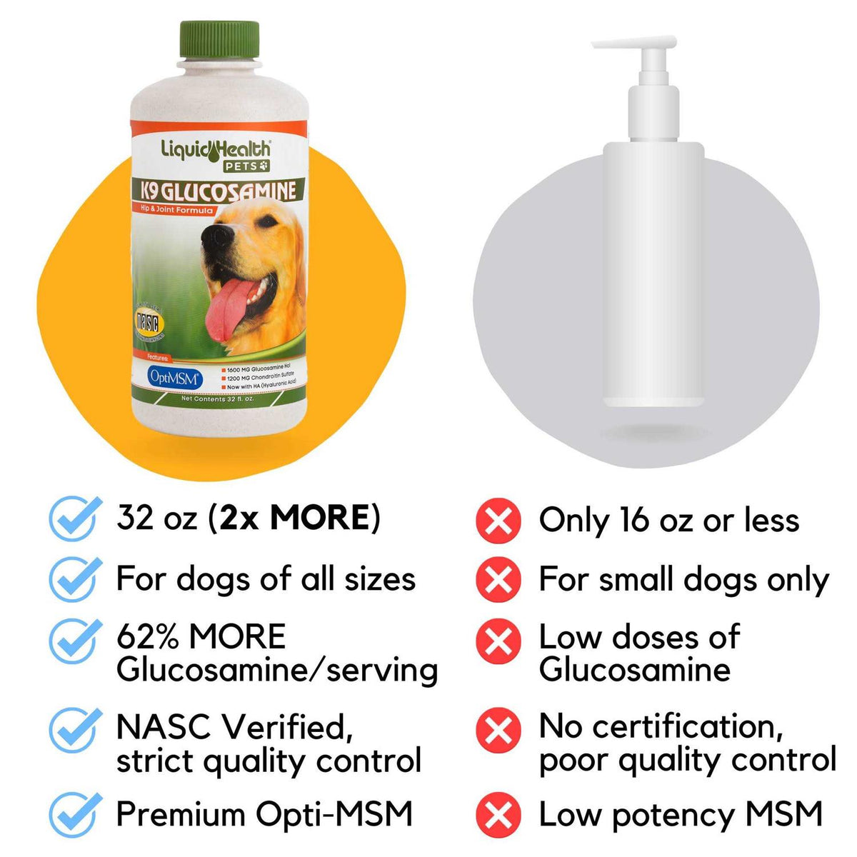 K9 Glucosamine for Dogs Joint Supplement R36667