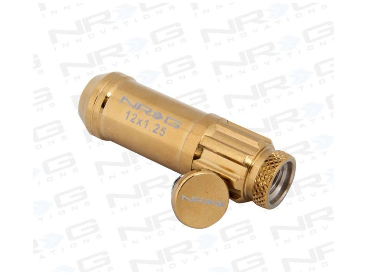 21 PC Chrome Gold Lug Nut Set I49851