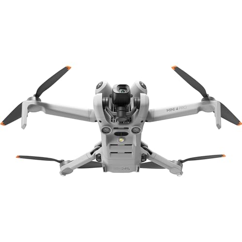 DJI Mini 4 Pro Drone Fly More Combo Plus with RC 2 Controller (With Screen) Folding Drone with 4K Video, Under 249g, 45 Mins Flight Time, Vision Sensing 3 Batteries Bundle with 2x 128GB Memory Card Z4410
