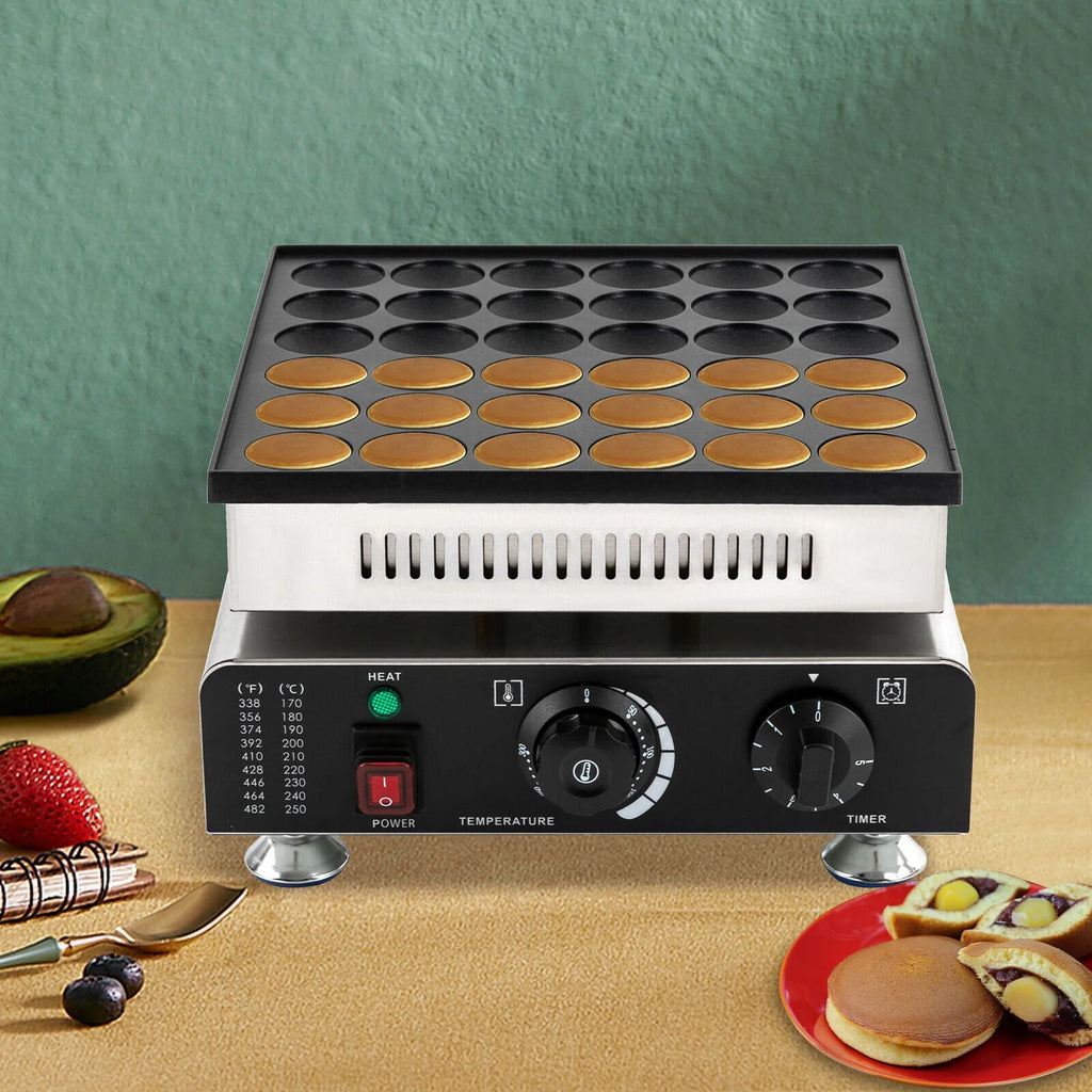 36 Holes Nonstick Electric Pancake Maker 900W 110V V5677