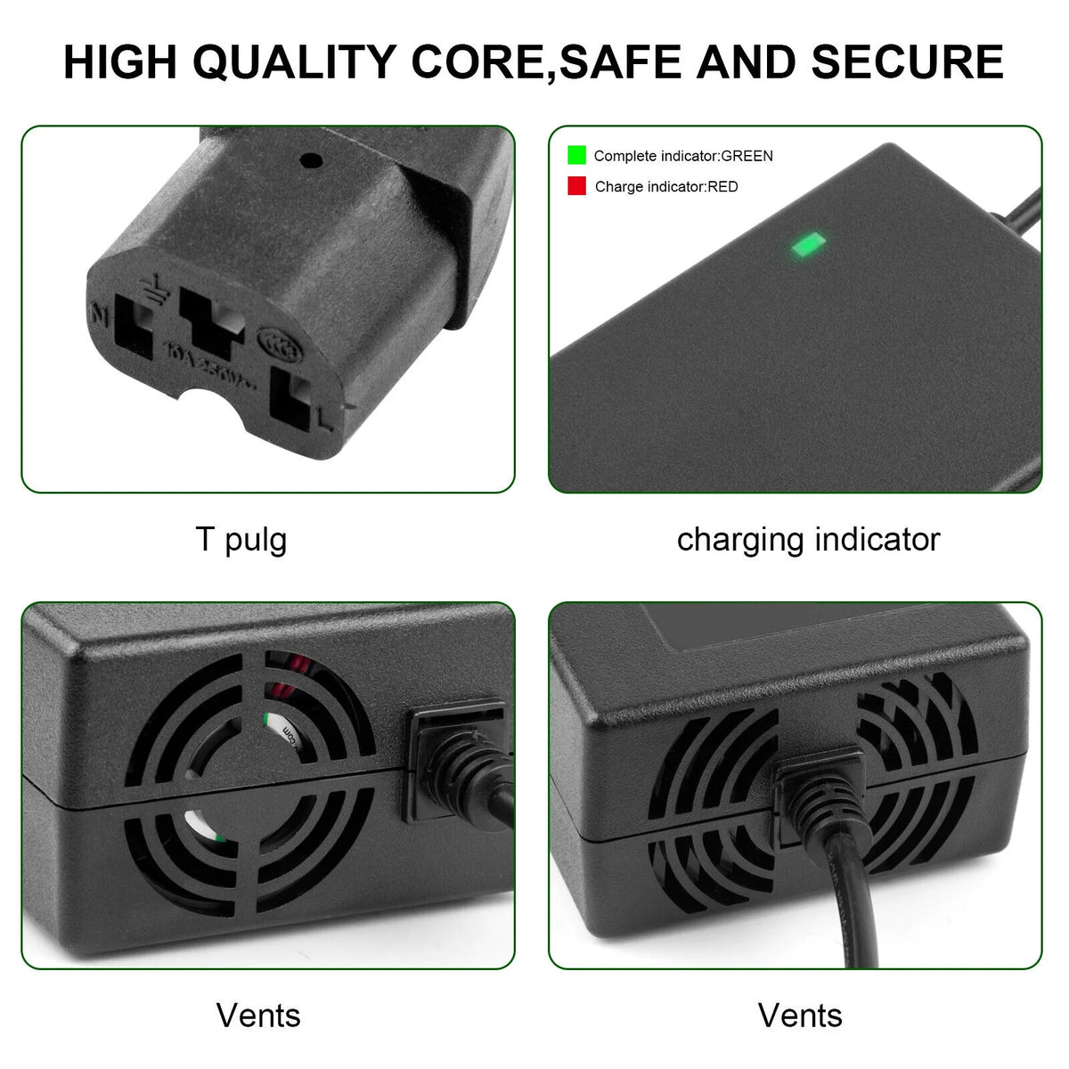 60V 20AH Lead Acid Battery Charger V439