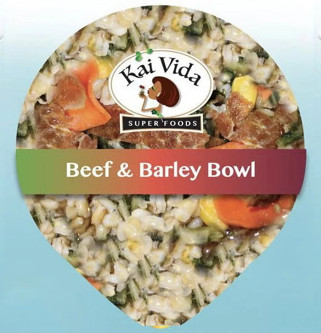 Beef & Barley with Kale & Flatbread Bowls 3-pack L603