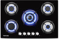 5 Burners Built in Gas Cooktop with Cast Iron Grate A563