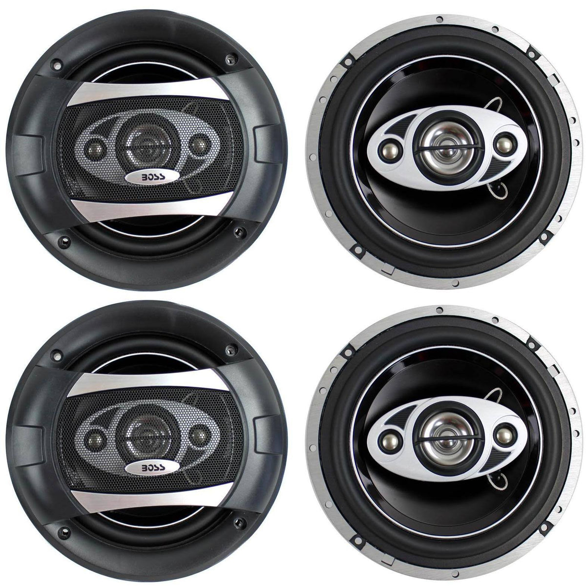 6.5 4-Way 400W Coaxial Car Speakers K3037