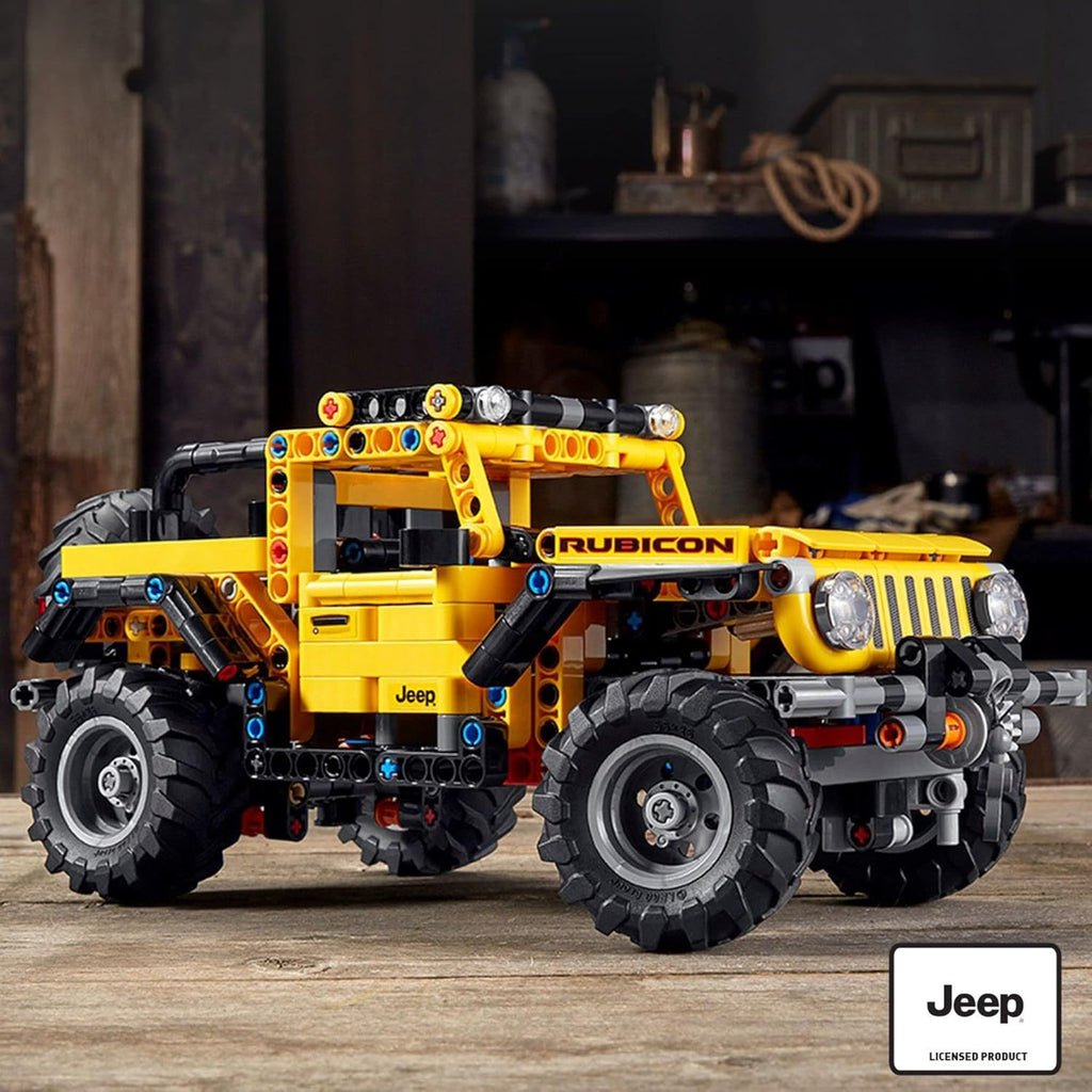 LEGO Technic Jeep Wrangler 4x4 Toy Car 42122 Model Building Kit L953571