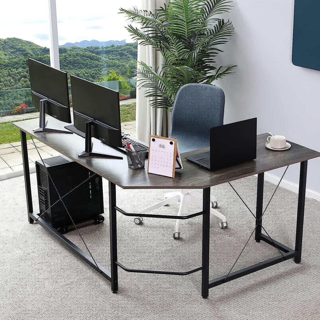 66.5'' L-Shaped Corner Computer Desk P940