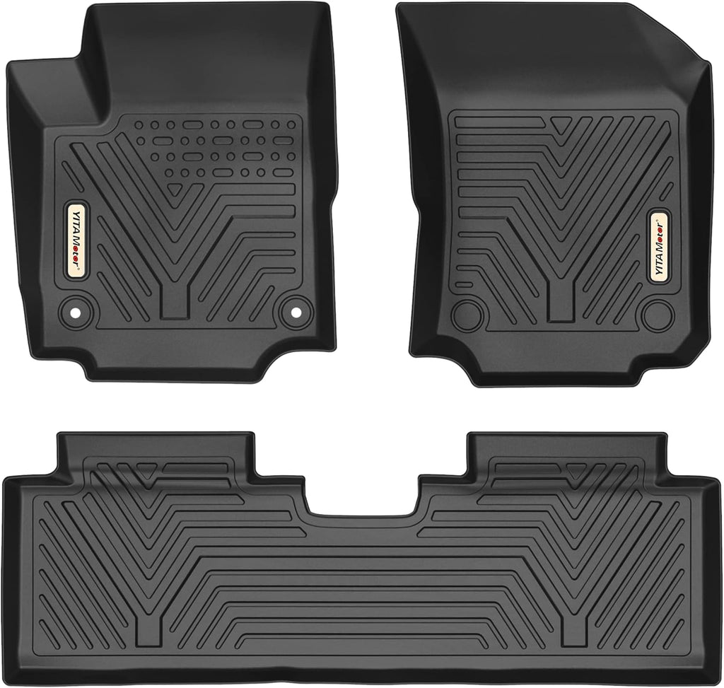 Black All Weather Cargo Trunk Mats Pack of 2 F97489
