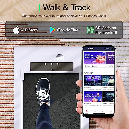 Under Desk Treadmill with Remote Control and LED Display N379