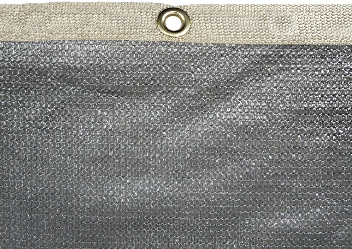 RV Awning Privacy Screen Shade Panel Kit Sunblock Drop 10 x 16ft, Grey Z377445