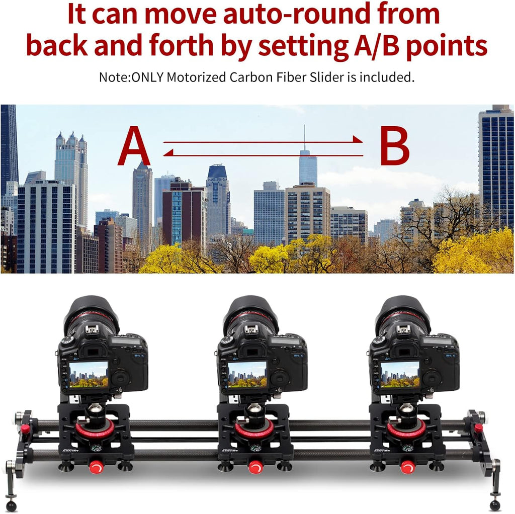Motorized Carbon Fiber Camera Slider U12463