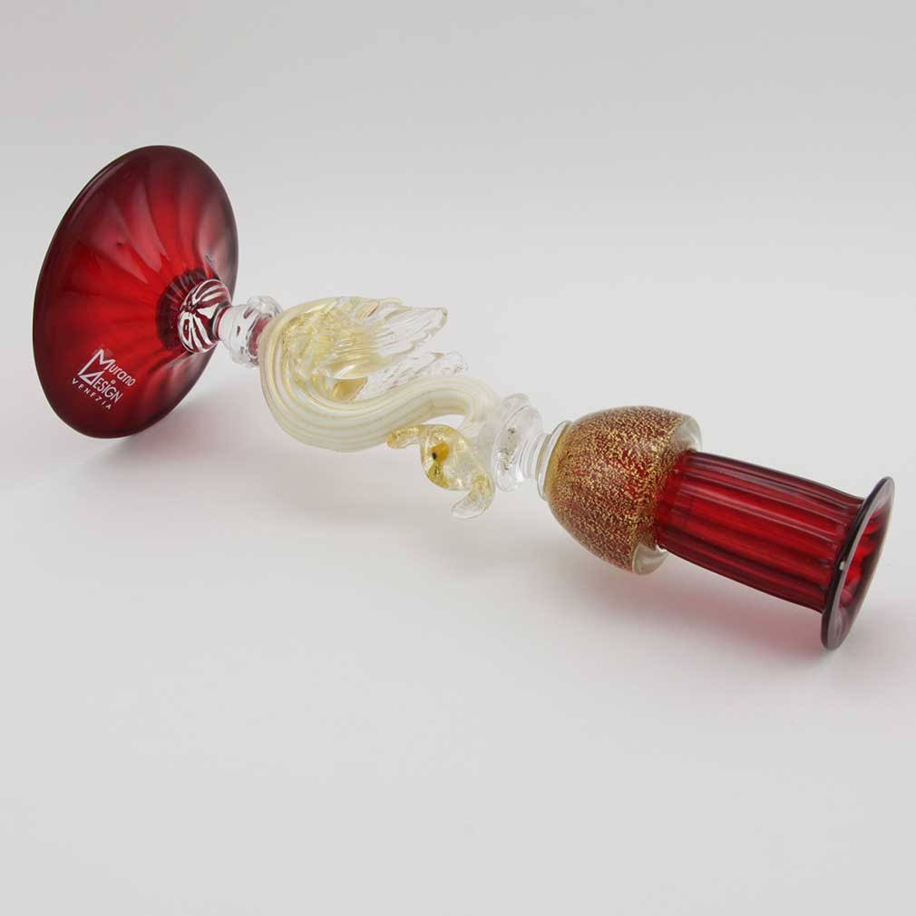 White Swan Candle Holder Z82852