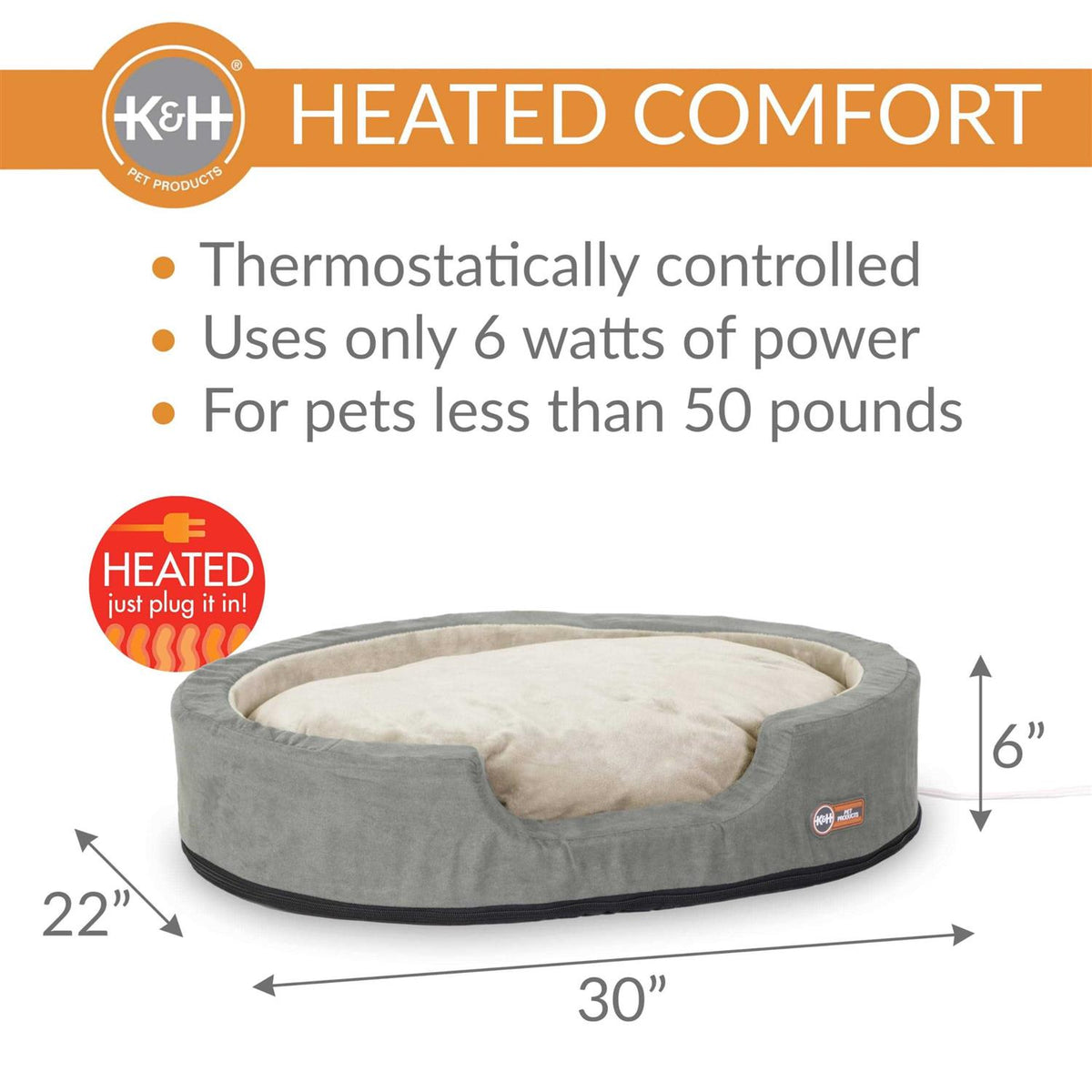 Heated Pet Bed N4249