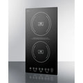 12" Wide 230V 2-Burner Induction Cooktop W2280