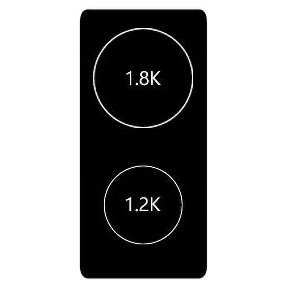 12" Wide 230V 2-Burner Induction Cooktop W2280