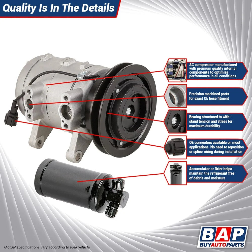 AC Compressor with A/C Drier I3277