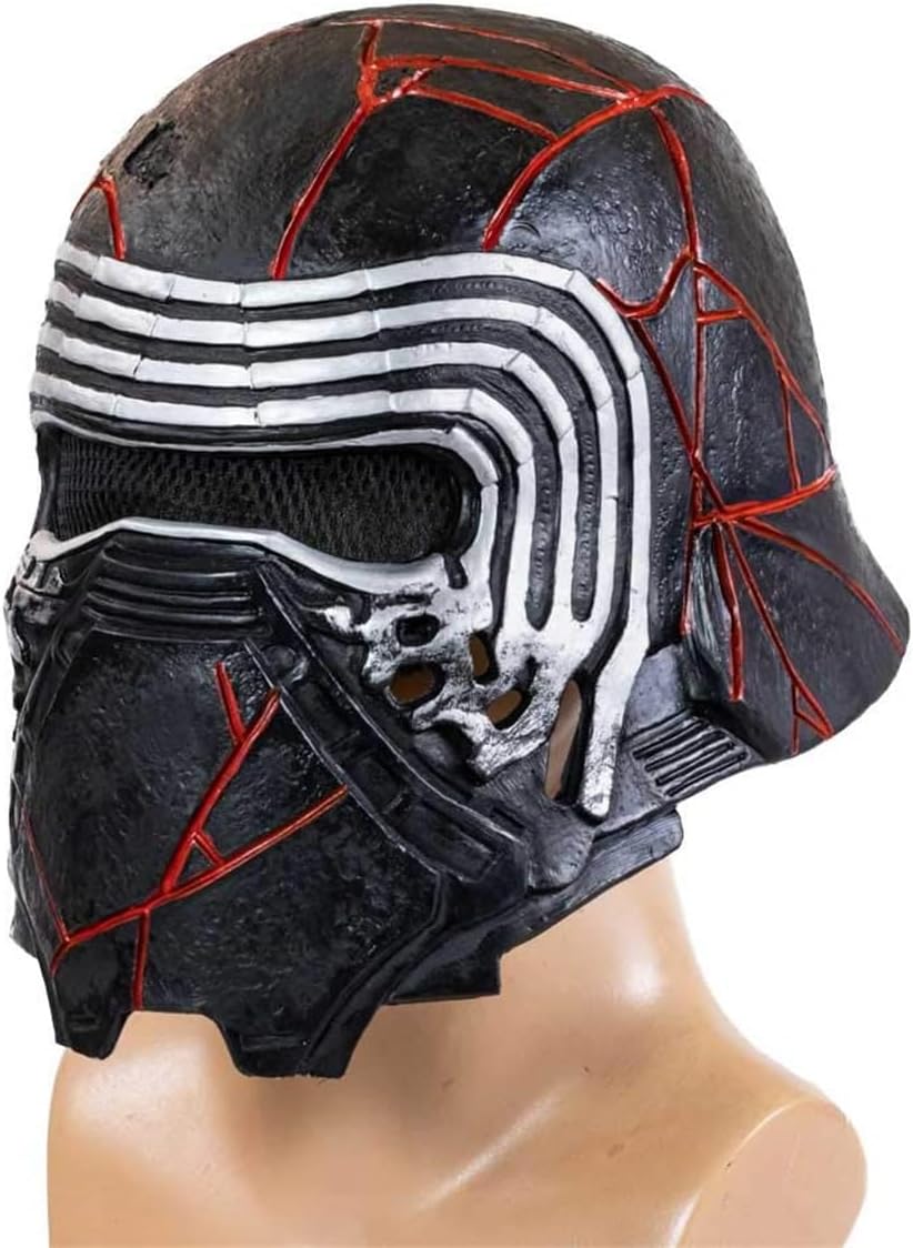 Kylo Ren Helmet Mask Latex Deluxe Cosplay Costume Replica M55398
