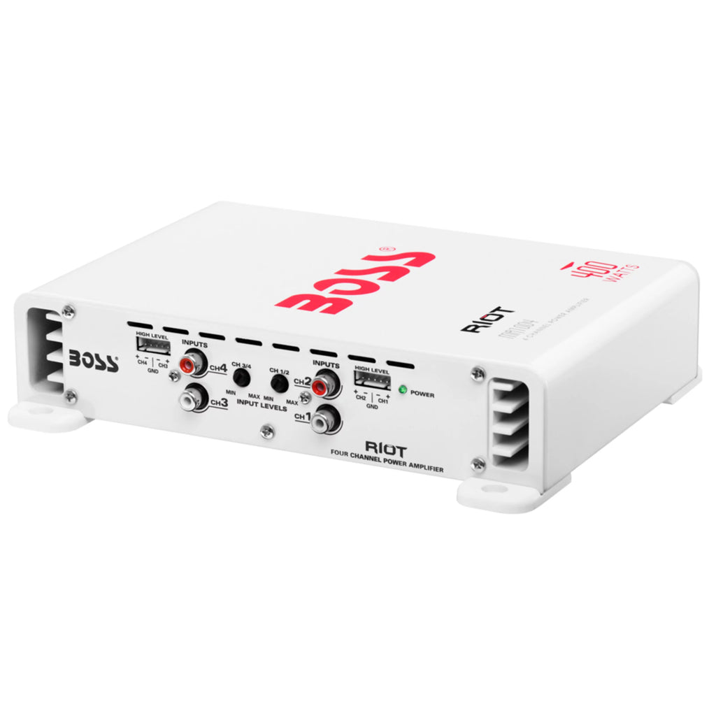4 Channel 400 Watt Marine Amplifier G160
