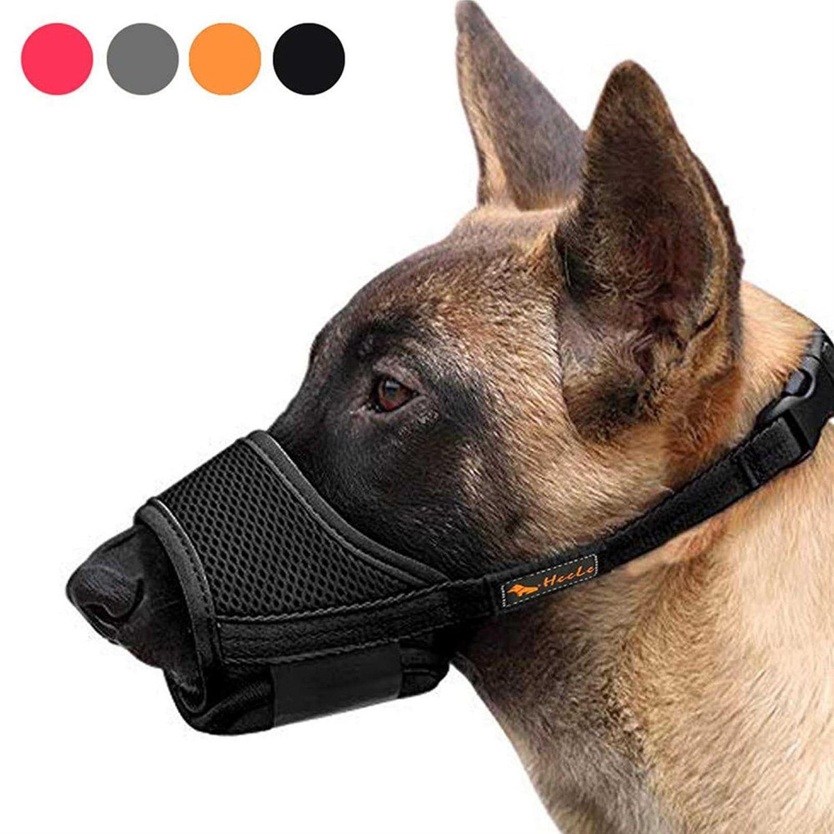 Soft Nylon Adjustable Dog Muzzle L2299