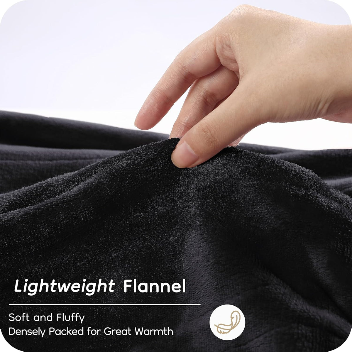 72" x 84" Full Size Dark Grey Flannel Heated Blanket X979076