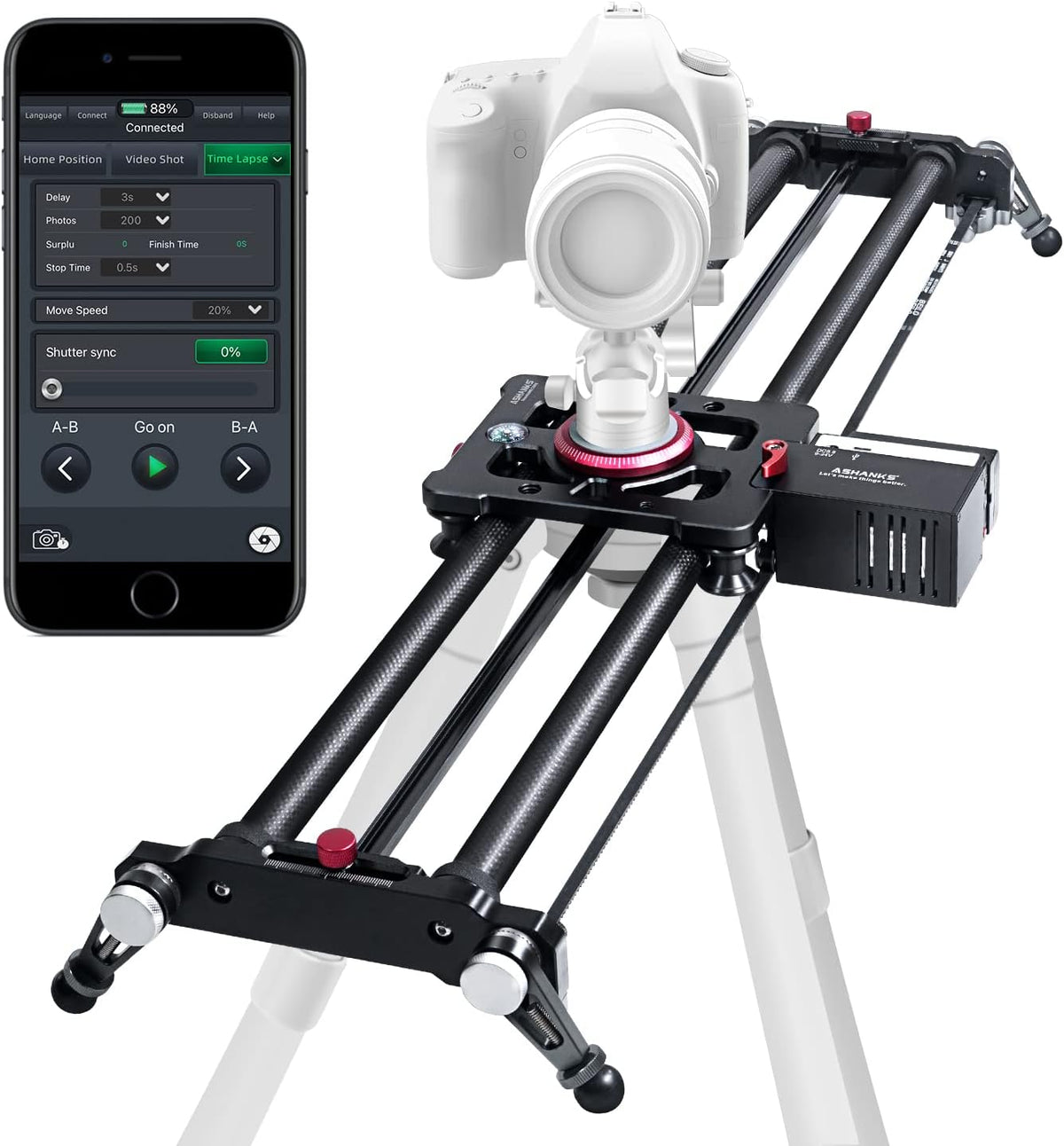 Motorized Carbon Fiber Camera Slider U12463