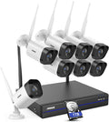 8CH Wireless Security Camera System with 1TB Hard Drive D3195