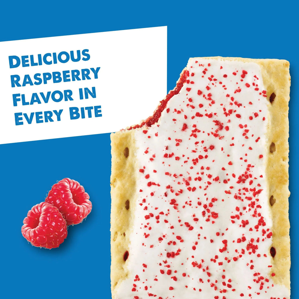Frosted Raspberry Toaster Pastries (Pack of 32) L261057