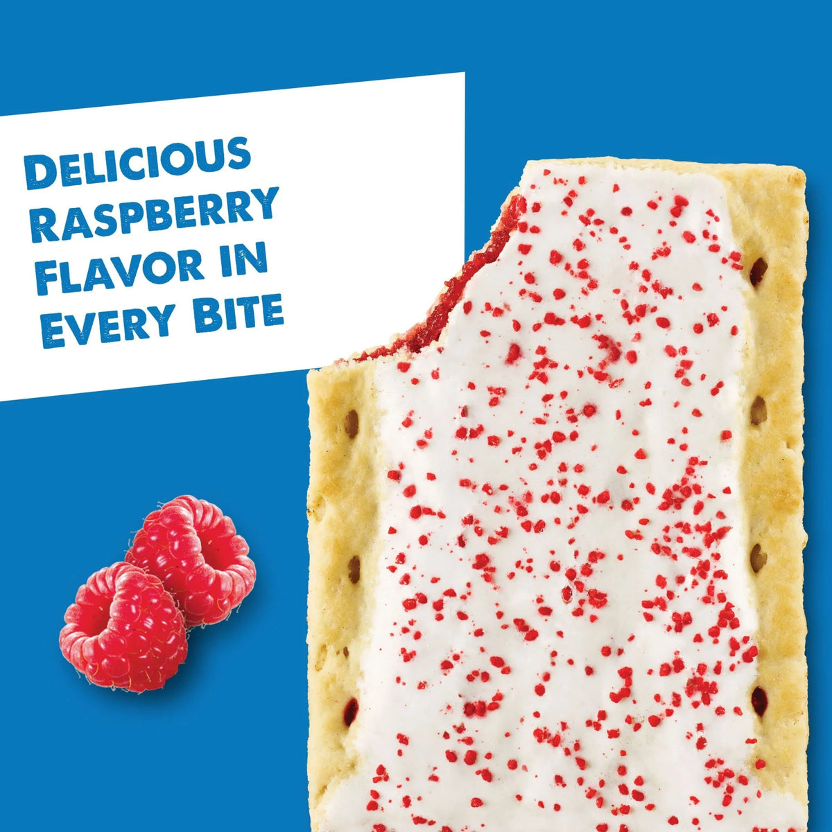 Frosted Raspberry Toaster Pastries (Pack of 32) L261057