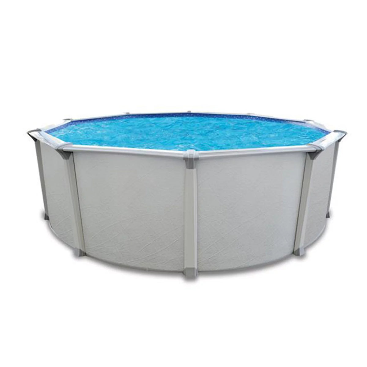 18' x 52 Round Steel and Resin Above Ground Pool J132298