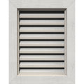 Primed Rough Saw Vertical Gable Vent L7615