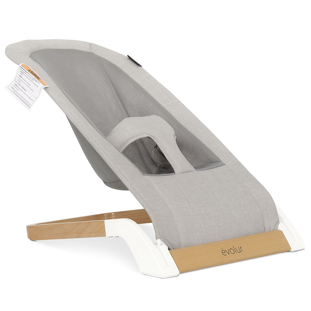 Gray Cotton Fabric Portable Infant Bouncer M579