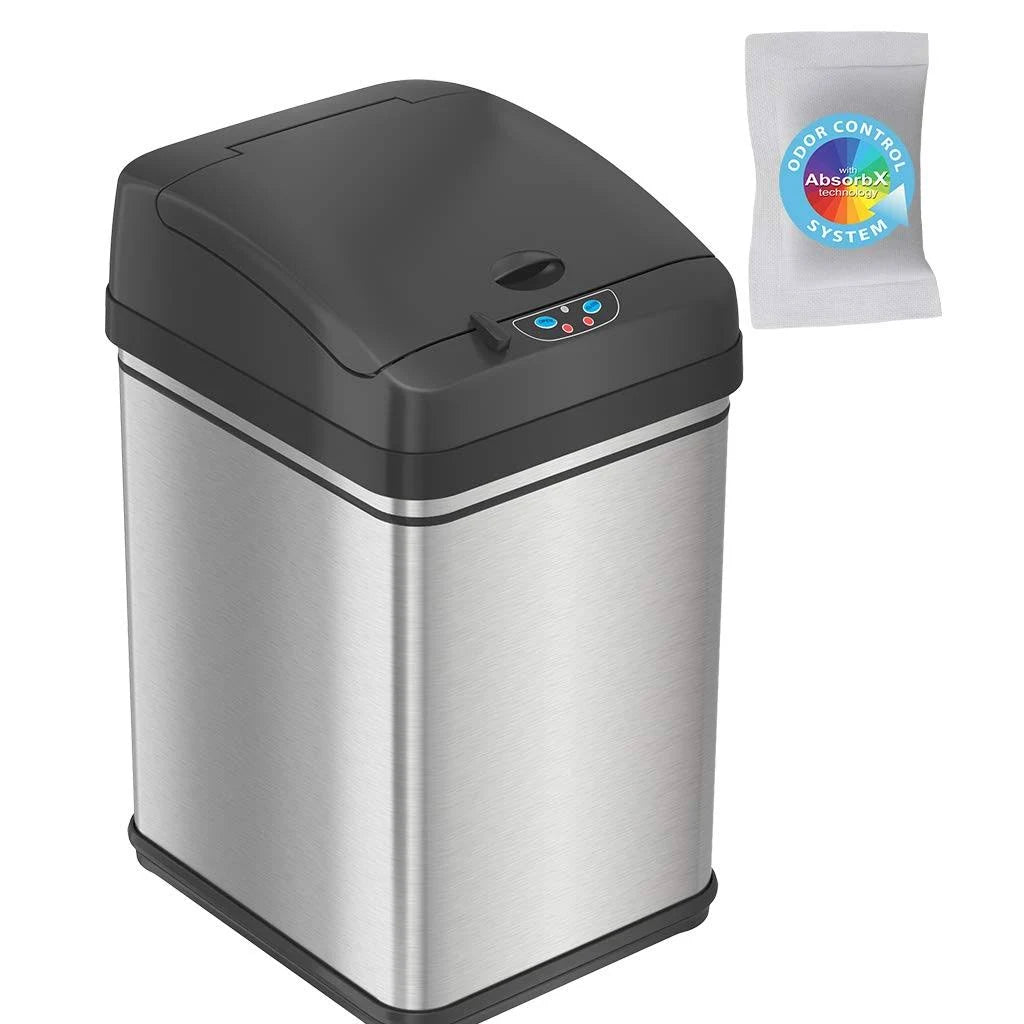 8 Gallon Sensor Trash Can with Odor Filter X16781