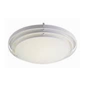 Brushed Nickel 1-Light Flush-Mount Z124