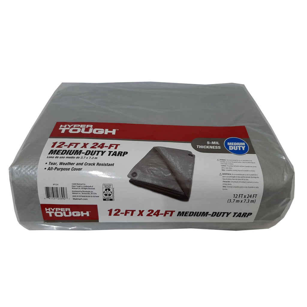 Weather Resistant 12 x 24' Polyethylene Tarp F27829