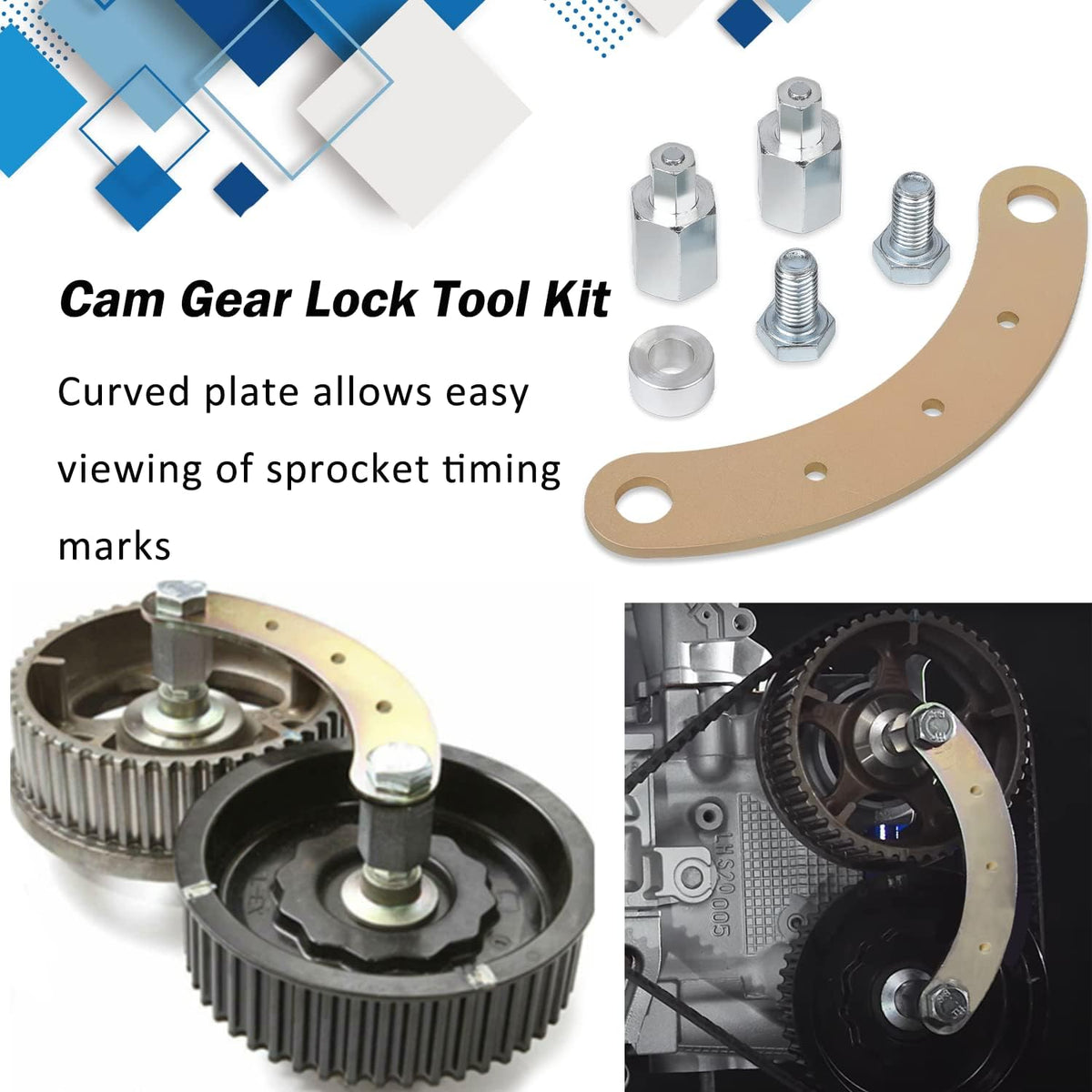 Cam Sprocket Tool with Screws, Pack of 2 U677