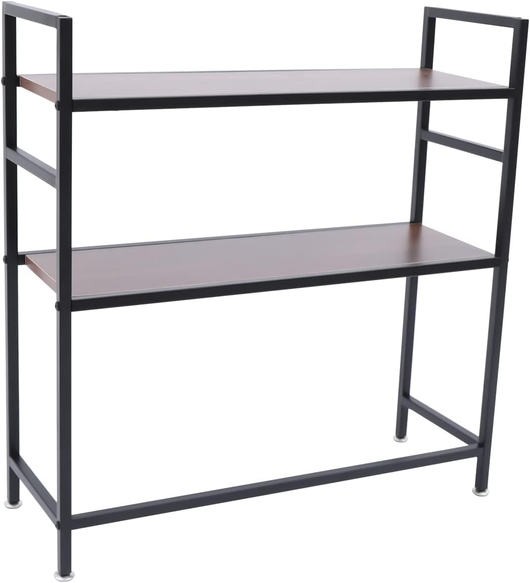 2-Tier Wood Desk Hutch K7285