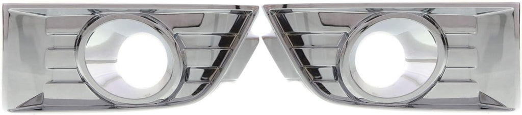 Fog Light Cover for Ford Edge 2007 08 09 2010 Pair Pack of 2 B65088