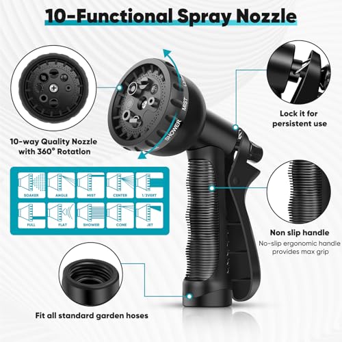 50ft Non-Expanding Kink-Free Garden Hose D4240