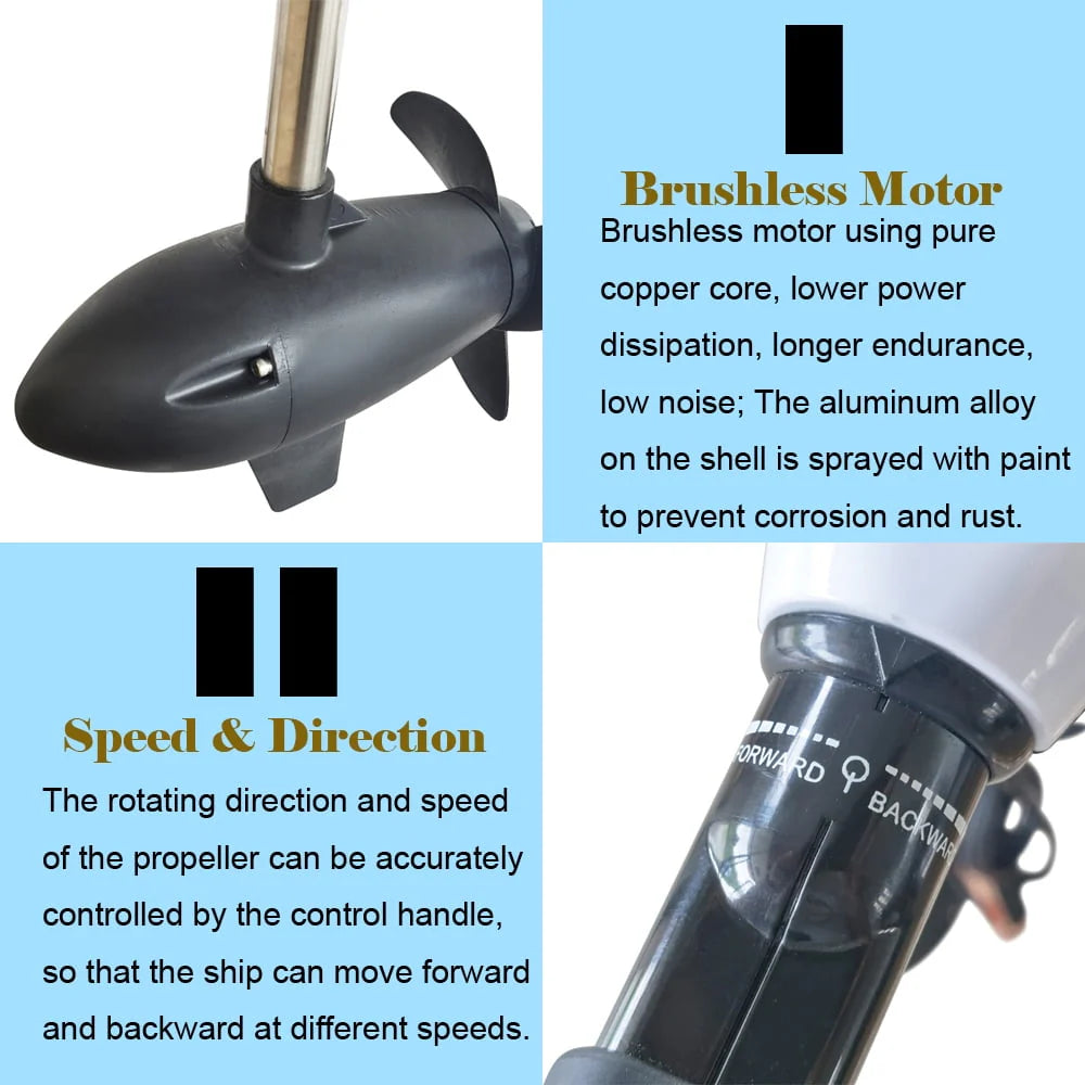 Electric Trolling Motor 240lbs Thrust J741577