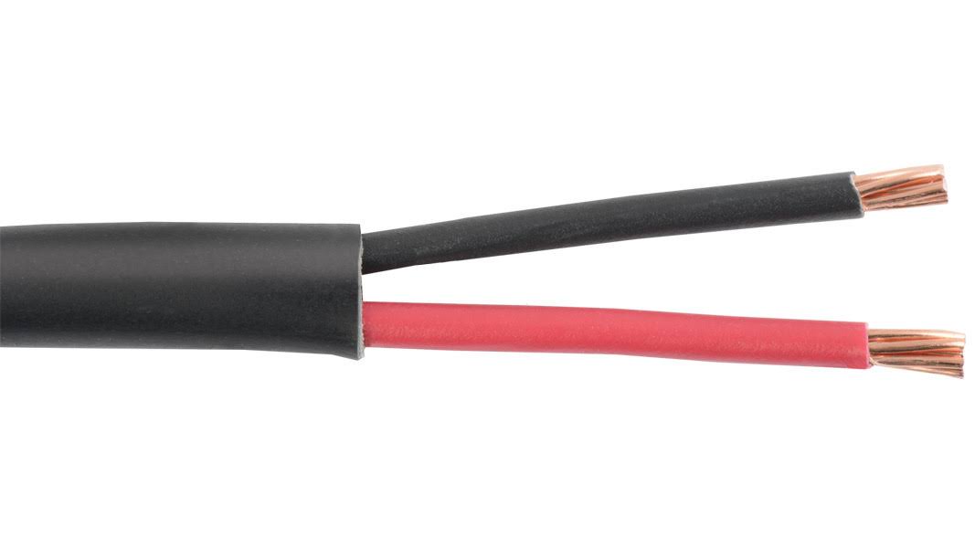 White 18 AWG 2 Conductor Plenum Cable J1068