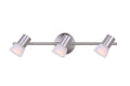 Brushed Nickel 3 Light Track B2133