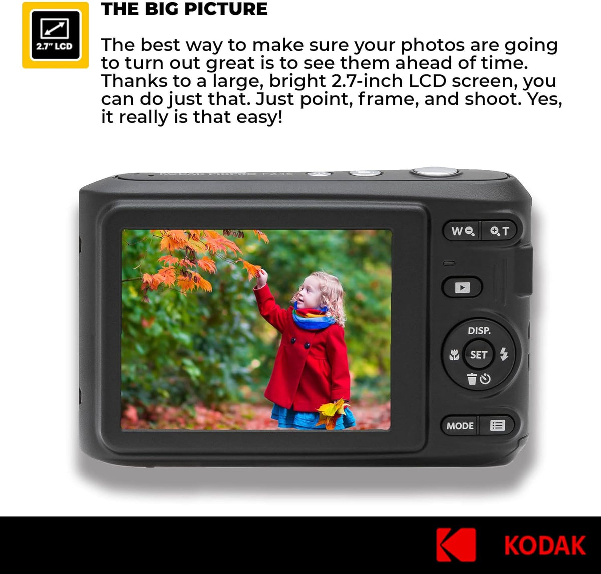 Red Digital Camera with 64GB SD Memory Card Y7450